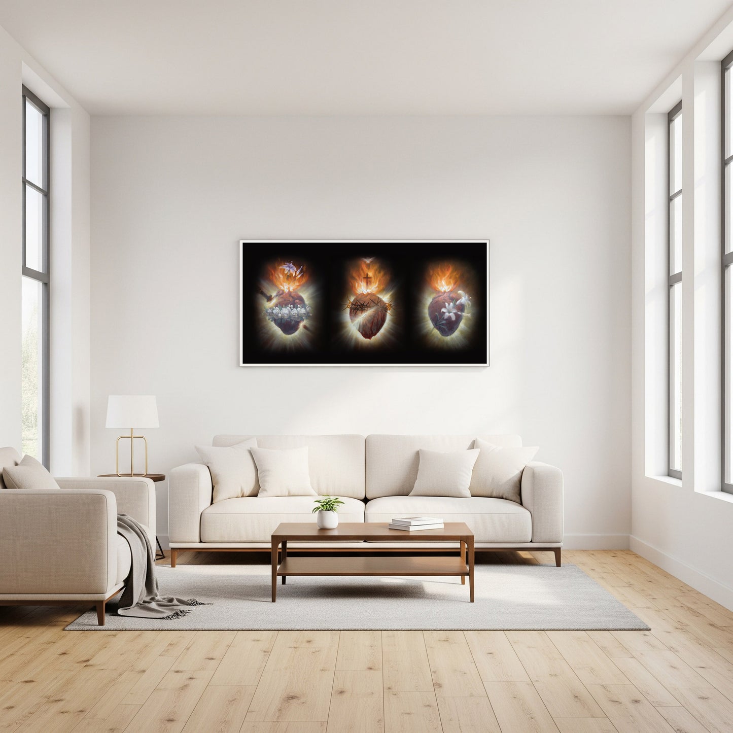 "The Three Holy Hearts"